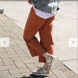 Able Francis Wide Leg Cropped Pant